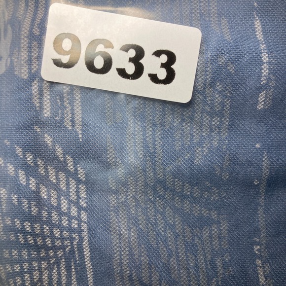 Travis Mathew Polo Shirt Men M Pima Cotton Striped Hawaiian Tropical Golf Preppy - Picture 9 of 9